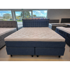 *Fast lavpris* - Kontinentalseng 180x210 cm incl. sengegavl - bl�