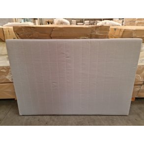 Lys gr sengegavl 160cm (oprydningssalg)