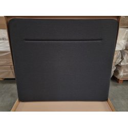 Antrazit sengegavl 140cm (oprydningssalg)