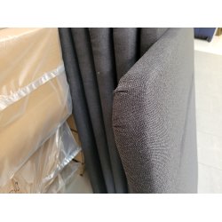 Antrazit sengegavl 90cm (oprydningssalg)