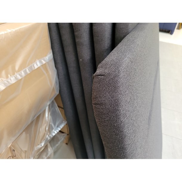 Antrazit sengegavl 90cm (oprydningssalg)