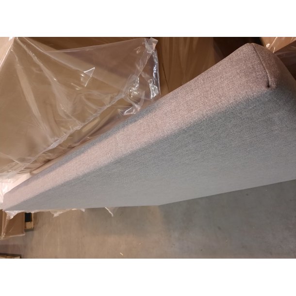 Lys gr sengegavl 120cm (oprydningssalg)