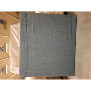 Antrazit sengegavl 120cm (oprydningssalg)