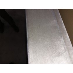  Lys gr sengegavl 160cm (oprydningssalg)