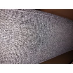 Lys Antrazit sengegavl 160cm (oprydningssalg)