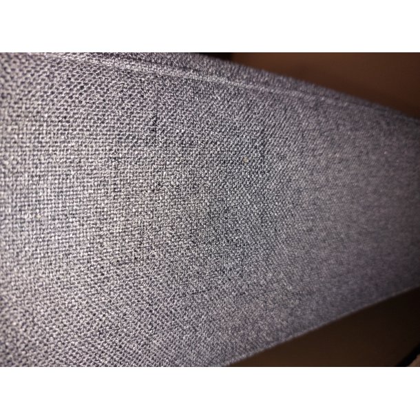 Lys Antrazit sengegavl 160cm (oprydningssalg)