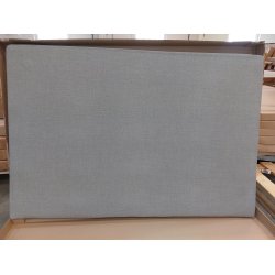 Lys gr sengegavl 160cm (oprydningssalg)