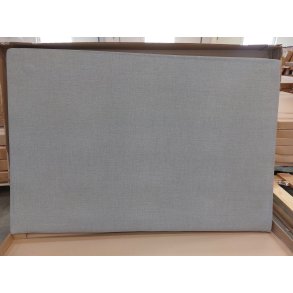 Lys gr sengegavl 160cm (oprydningssalg)