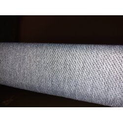 Lys gr sengegavl 160cm (oprydningssalg)