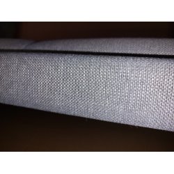 Lys gr sengegavl 160cm (oprydningssalg)