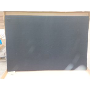 Sort sengegavl 160cm (oprydningssalg)