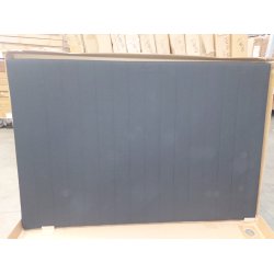 Sort sengegavl 160cm (oprydningssalg)