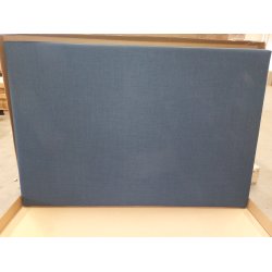 Bl sengegavl 160cm (oprydningssalg)