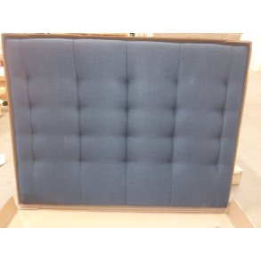 Bl sengegavl 160cm (oprydningssalg)