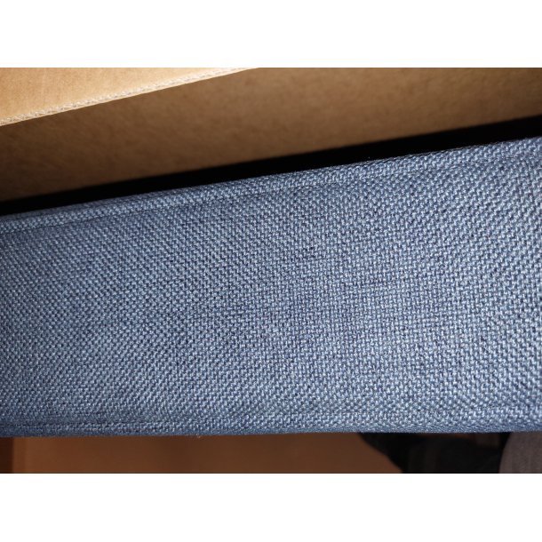 Bl sengegavl 160cm (oprydningssalg)