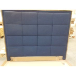 Bl sengegavl 160cm (oprydningssalg)