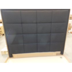 Sort sengegavl 160cm (oprydningssalg)