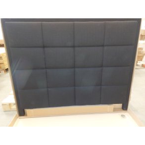 Sort sengegavl 160cm (oprydningssalg)