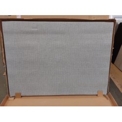 Lys gr sengegavl 160cm (oprydningssalg)