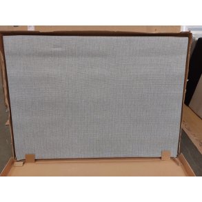 Lys gr sengegavl 160cm (oprydningssalg)