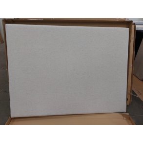 Sand farvetsengegavl 160cm (oprydningssalg)