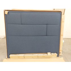 Bl sengegavl 150cm (oprydningssalg)