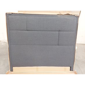 Antrazit sengegavl 150cm (oprydningssalg)