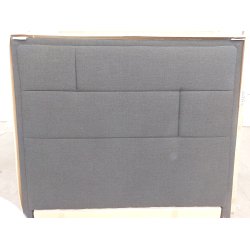 Sort sengegavl 150cm (oprydningssalg)