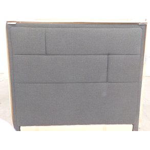 Sort sengegavl 150cm (oprydningssalg)