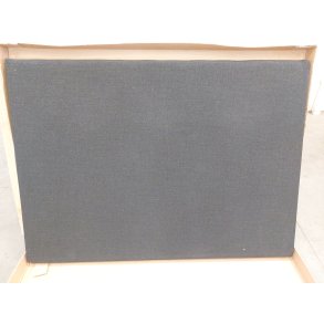 Sort  sengegavl 150cm (oprydningssalg)