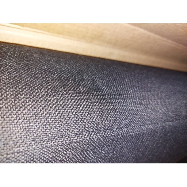 Sort sengegavl 150cm (oprydningssalg)