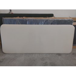 Beige 225 cm Sengegavl (oprydningssalg)