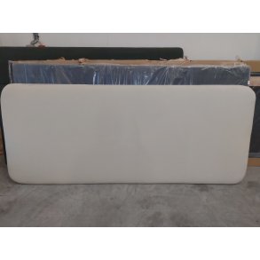 Beige 225 cm Sengegavl (oprydningssalg)