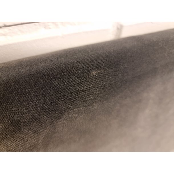 Gr velour sengegavl 240 cm (oprydningssalg)