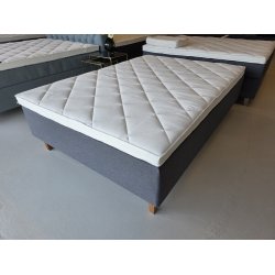 *Fast lavpris*    Boksmadras 140*200 Lys antracit