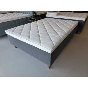 *Fast lavpris*    Boksmadras 140*200 Lys antracit