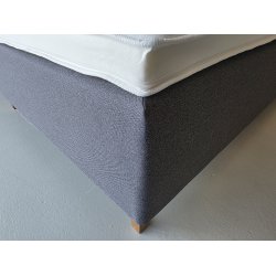 *Fast lavpris*    Boksmadras 140*200 Lys antracit