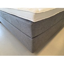 *Fast lavpris* - Kontinentalseng 210x210 cm incl. sengegavl - gr�