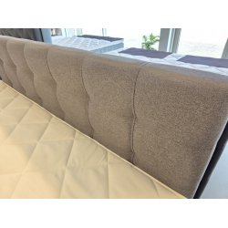 *Fast lavpris* - Kontinentalseng 210x210 cm incl. sengegavl - gr�