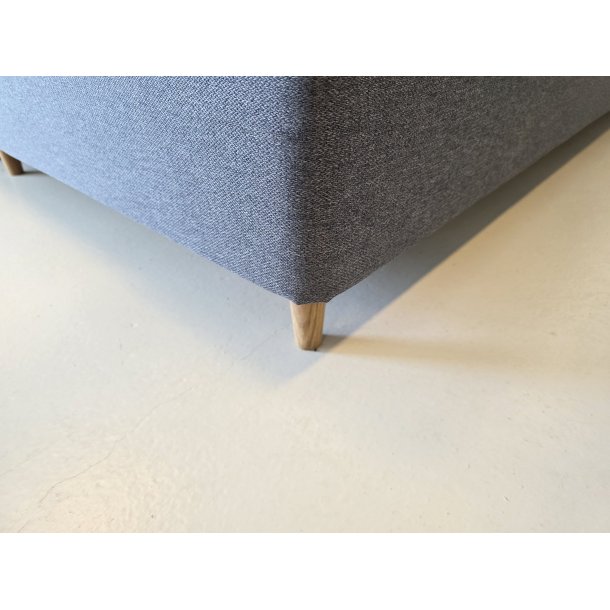 *Fast lavpris* - Kontinentalseng 210x210 cm uden sengegavl - antracit