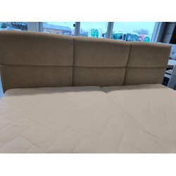 FAST LAVPRIS- Elevationsseng 180x200, incl Gavl Flot lys gr.