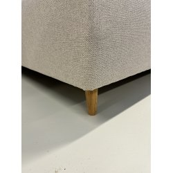 Kontinentalseng 220x220 cm Beige