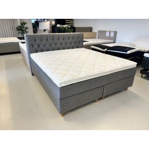 *Fast lavpris* - Kontinentalseng 180x200 cm incl. sengegavl - Gr�