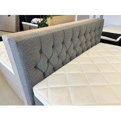 *Fast lavpris* - Kontinentalseng 180x200 cm incl. sengegavl - Gr�