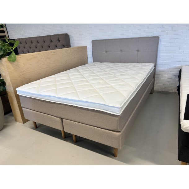*Fast lavpris* - Kontinentalseng 140x200 cm - Beige
