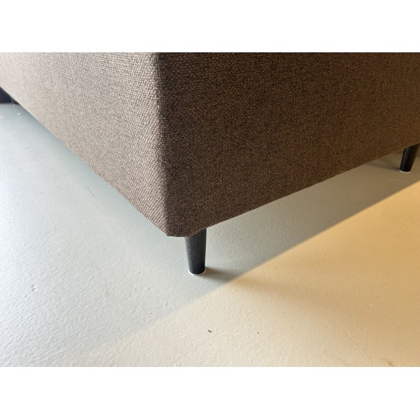 *Fast lavpris* - Kontinentalseng 180x200 cm incl. sengegavl - Brun