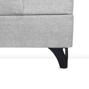 12CM DELUX TRIANGLE SORT SENGEBEN/SOFABEN KS.  4 STK.