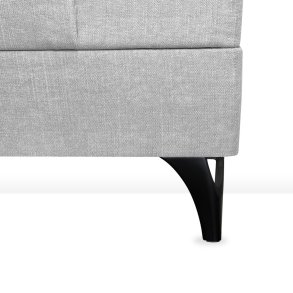 18CM DELUX TRIANGLE SORT SENGEBEN/SOFABEN KS.  4 STK.