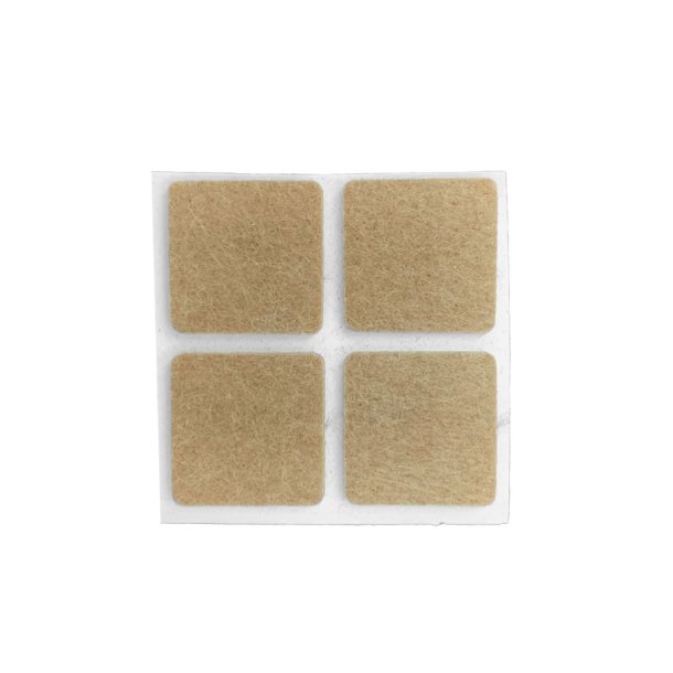 19CM SQUARE OAK SENGEBEN/SOFABEN ks.  4 stk.