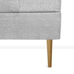 23 CM OAK CONE SENGEBEN/SOFABEN ks.   4 stk.